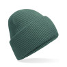 Winter hat - MOD. B385R:Marine Green, 100% polyester (Ash, Granite, Cloud Grey, One Size
